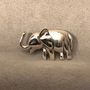 Danecraft Sterling Silver Elephant Brooch